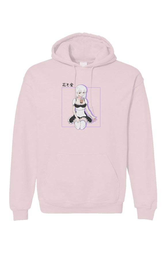 light pink Boba Maid Hoodie
