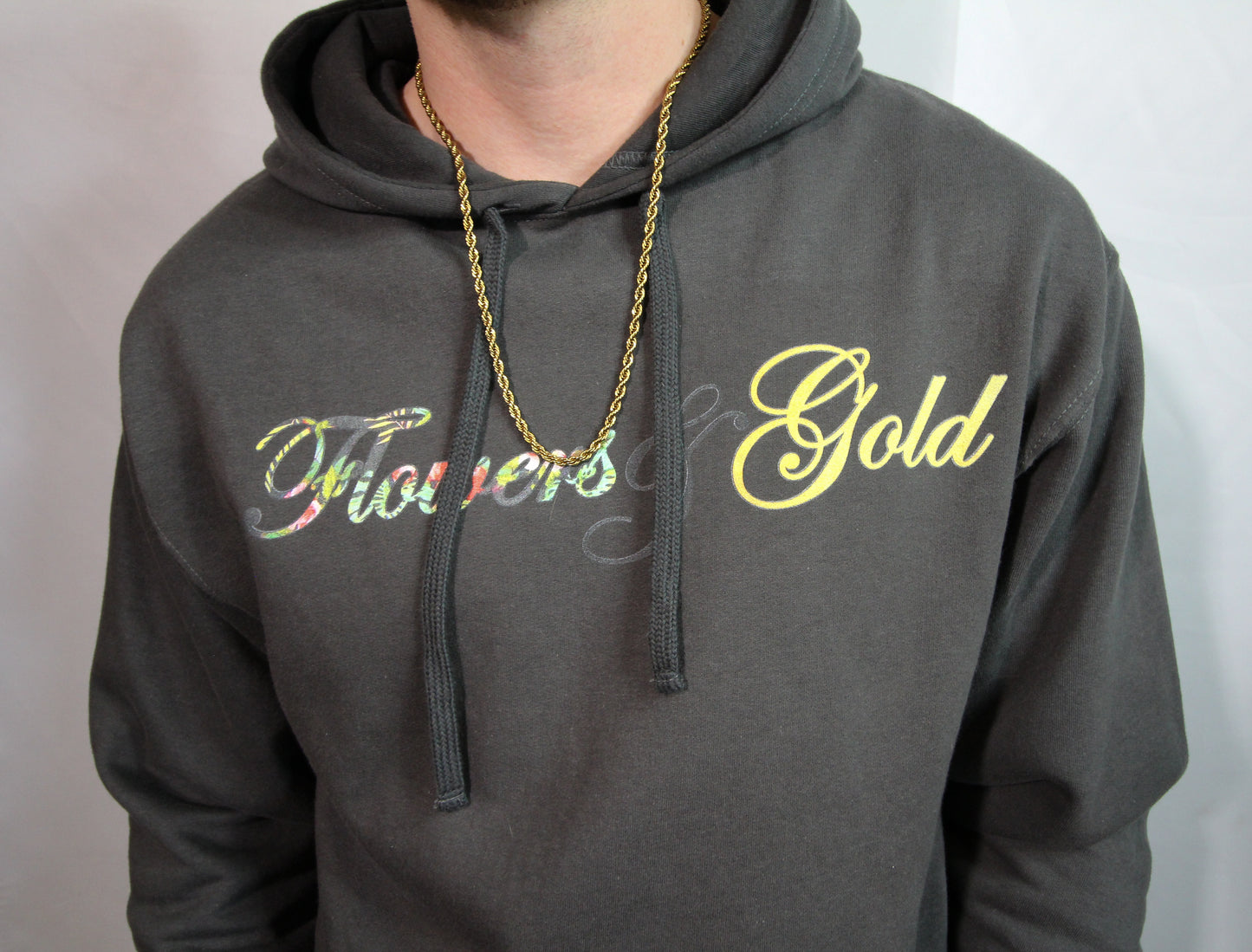 Logo Charcoal Hoodie