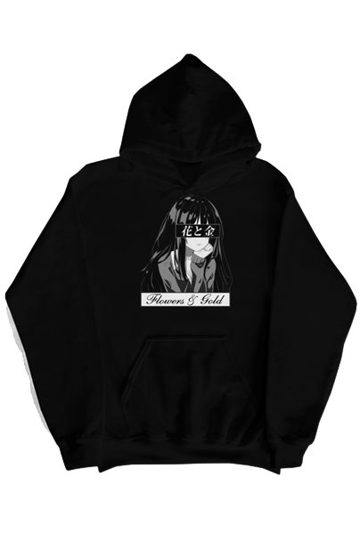Tokyo Pullover hoodie - Flowers&Gold