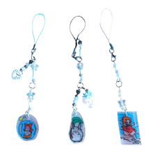 hand drawn totoro phone charm accessory - Flowers&Gold