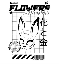 Bunny Spirit Hoodie - Flowers&Gold