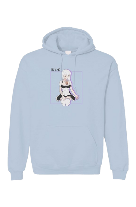 Boba Maid Hoodie - Flowers&Gold
