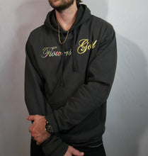 Logo Charcoal Hoodie - Flowers&Gold