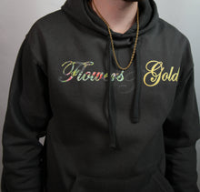 Logo Charcoal Hoodie - Flowers&Gold